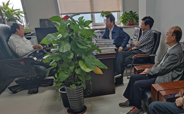 石家庄市科技局一行赴河北省科技厅问计座谈
